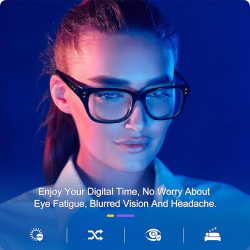 Blue glass for eye protection 